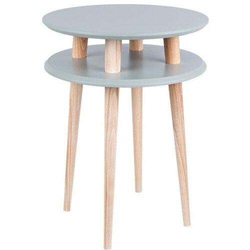 Ragaba tamnosivi stolić UFO, &amp;Oslash; 45 cm Slike