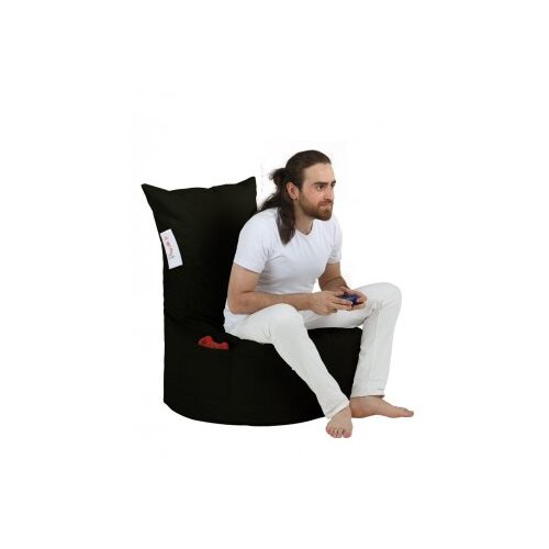 Atelier Del Sofa Črna vrtna sedežna vreča Balina &amp;ndash; Slike