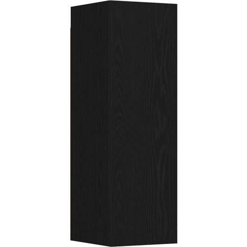 Set TV komoda Zidne 3 pcs Crni hrast 130,5 x 30 x 140 cm Slike