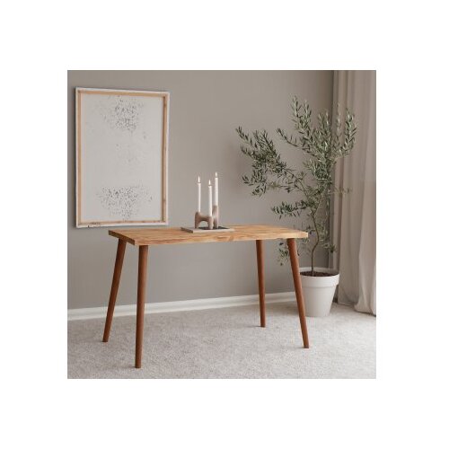 Hanah home Hanah kućni radni sto Cozy Natural, 110x73x60 cm, hrast Slike