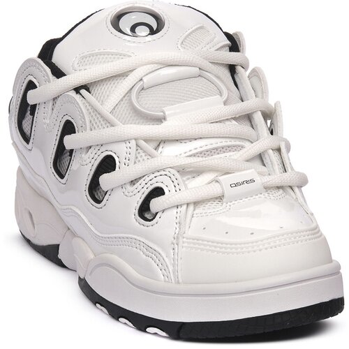 Osiris Nizke superge D3 OG WHITE BLACK Bela Slike