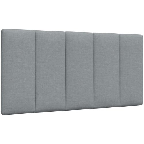 vidaXL Vzglavna stranica svetlo siva 100 cm blago Cene