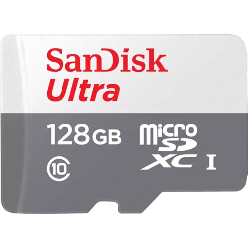 San Disk Spominska kartica microSDXC Ultra Lite 128 GB UHS‑I (SDSQUNR-128G-GN6MN) Cene