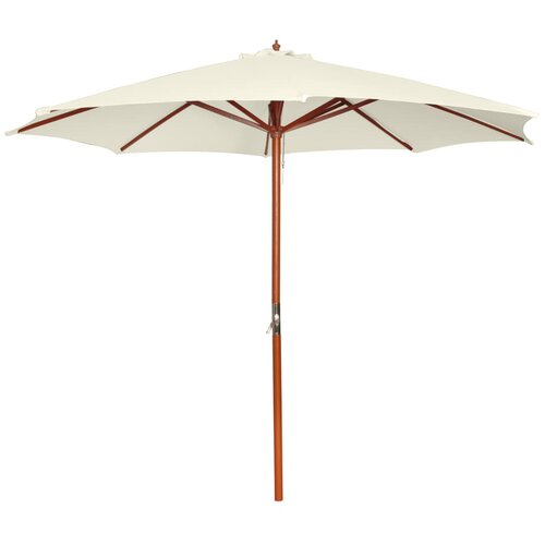 VidaXL Suncobran 300 x 258 cm pje&amp;scaron;čano bijeli Slike