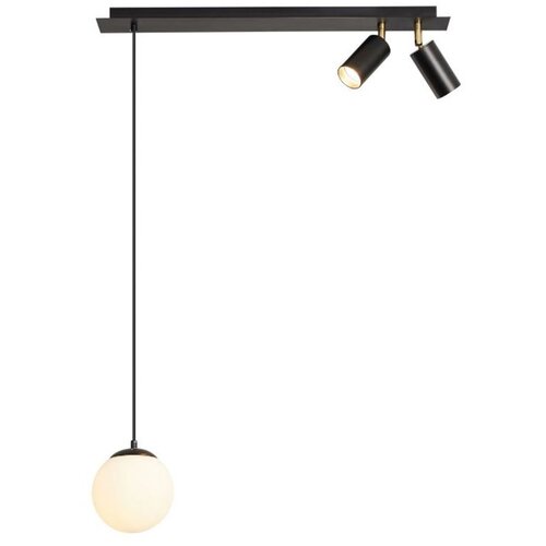 Vidik 22905 STROPNA SVJETILJKA MODERNA CRNA 1xE27+2xGU10 Cijene