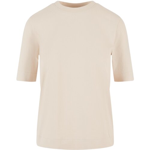 Urban Classics Women's T-shirt Classy - cream Cene