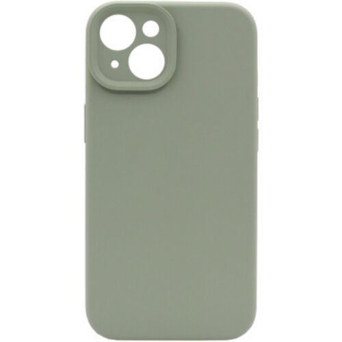 Chameleon Silikonski ovitek (liquid silicone) za Apple iPhone 15 Plus, Soft, sivo zelena Slike