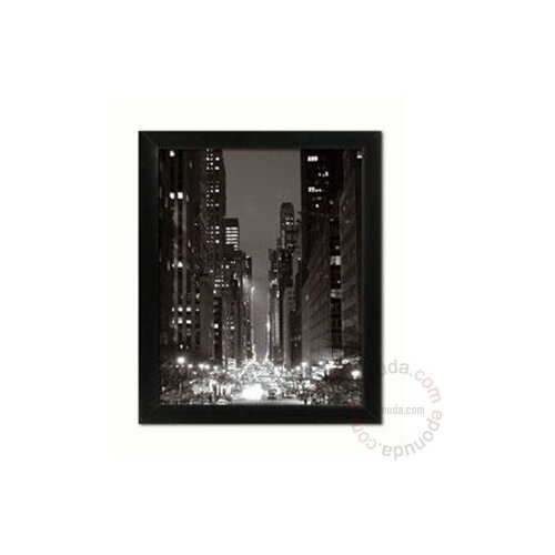 Deltalinea crno bela slika Night Shift 40 x 50 cm Slike