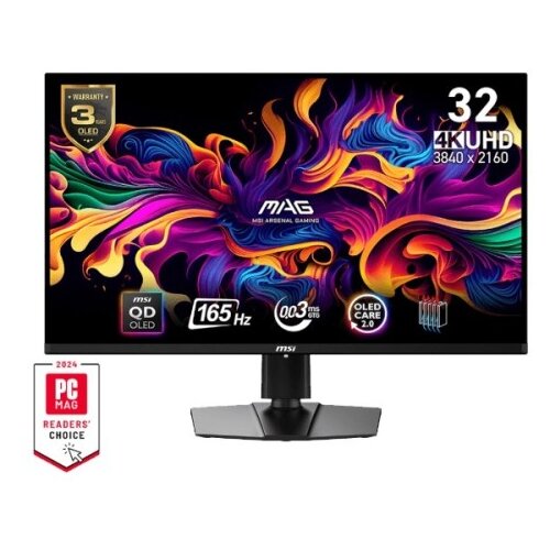 MSI Zaslon MAG 321UP QD-OLED 31.5" / UHD / 165Hz / 0,03ms (GTG) / črn - nastavljiv po vi&scaron;ini Cene