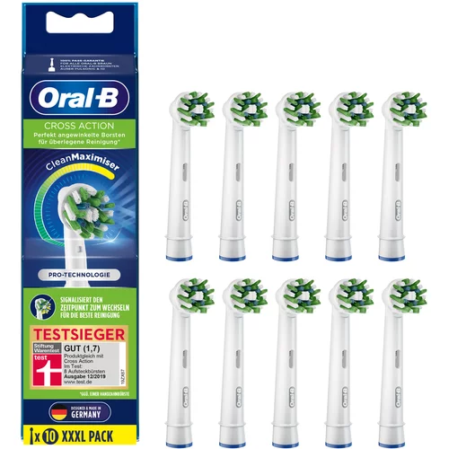 Oral-b zobna ščetka Aufsteckbürsten 10er crossaction cleanmaximizer