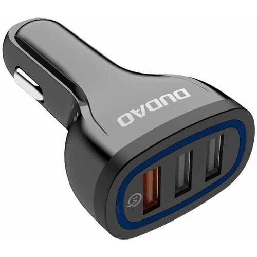 Dudao auto punjač Quick Charge 3.0 18W 3x USB Slike