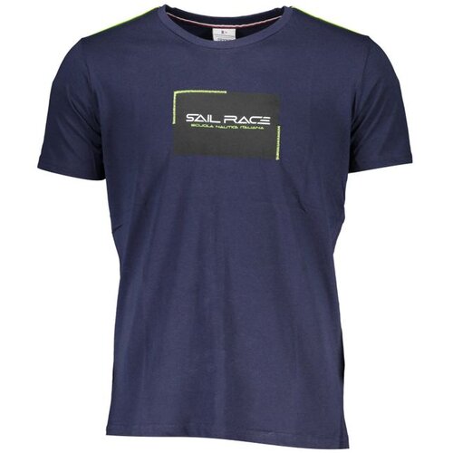 SCUOLA NAUTICA ITALIANA NAUTICAL SCHOOL BLUE MEN'S SHORT SLEEVED T-SHIRT Cene