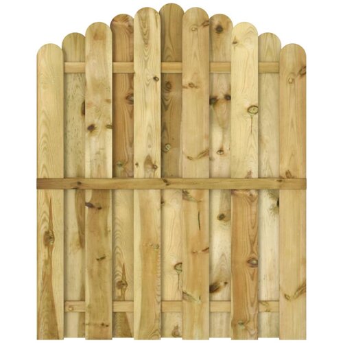  Vrtna vrata od impregnirane borovine 100 x 125 cm Slike