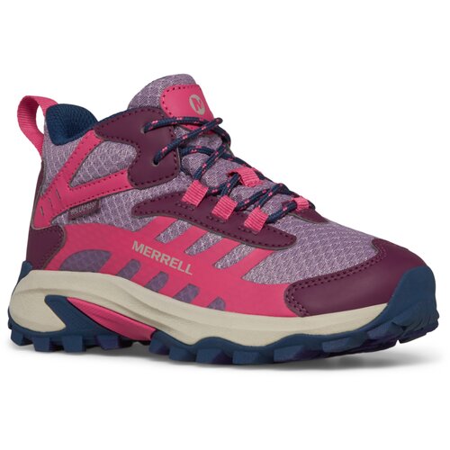 Merrell MOAB SPEED 2 MID WTRPF, dečije planinarske cipele, pink MK167549 Slike