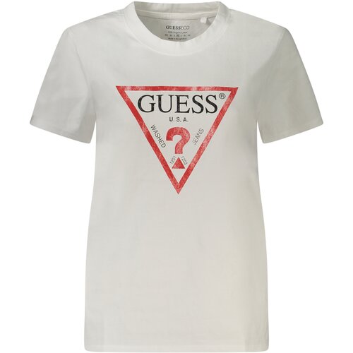Guess Jeans SHORT SLEEVE T-SHIRT WOMEN WHITE Cijene