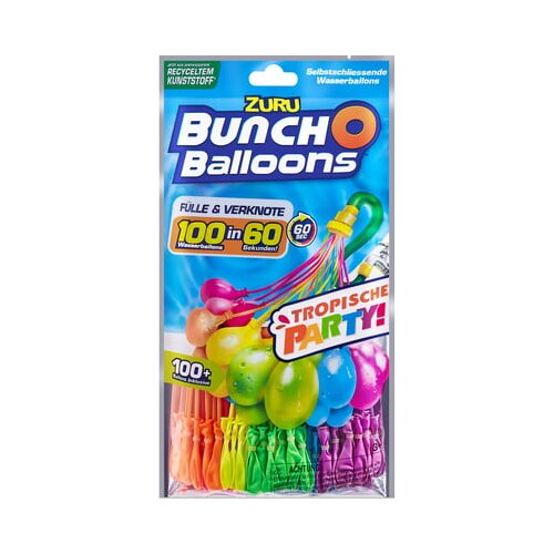 Bunch o Balloons 3 paketi 100+ vodnih balonov Tropical Party Cene
