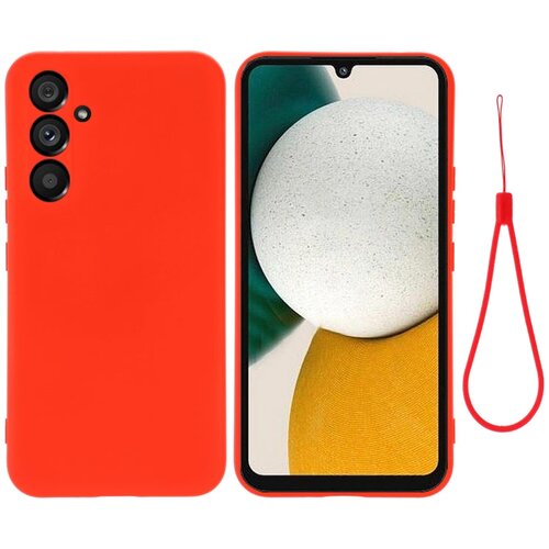 SUNSKY Liquid Silicone ovitek za Samsung A34 5G, Rdeč Cene