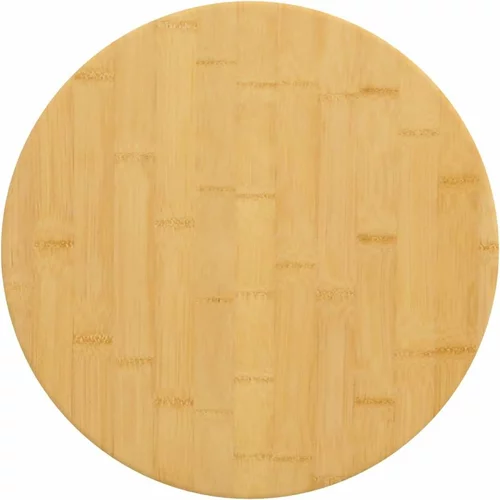 Stolna ploča Ø30x2 5 cm od bambusa