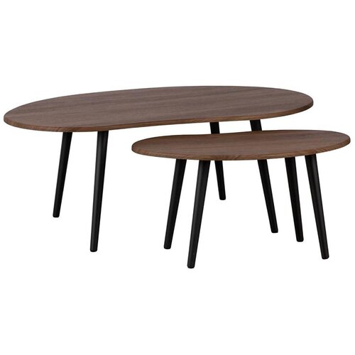 Eglo 424059 - Set od 2 pomoćna stolića ALORAN, braon Cene