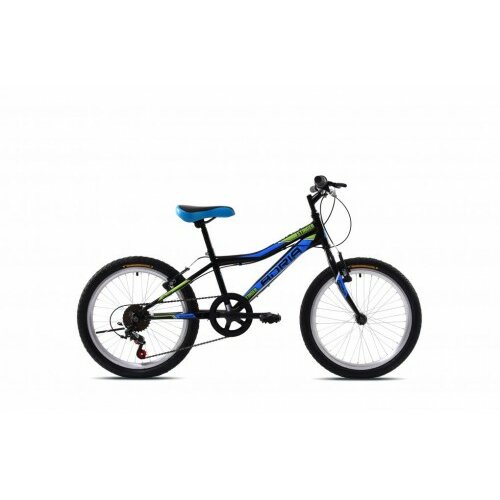 Capriolo dečiji bicikl Adria stinger 20" crno-plavi Slike