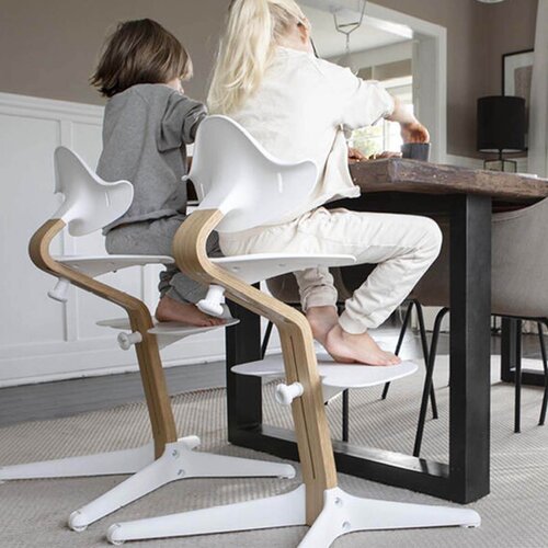 Stokke hranilica Nomi Beech grey Slike