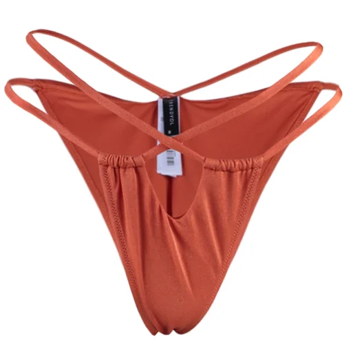 Trendyol Cinnamon Cut Out Bib Detail Bikini Bottom