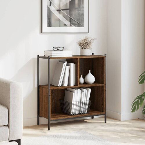 VidaXL Regal za knjige boja hrasta 72x28x77,5 cm od konstruiranog drva Slike
