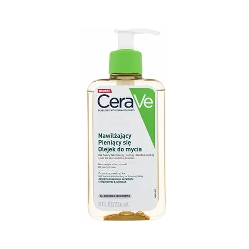 CeraVe facial cleansers hydrating foaming oil cleanser vlažilno čistilno in peneče olje 236 ml