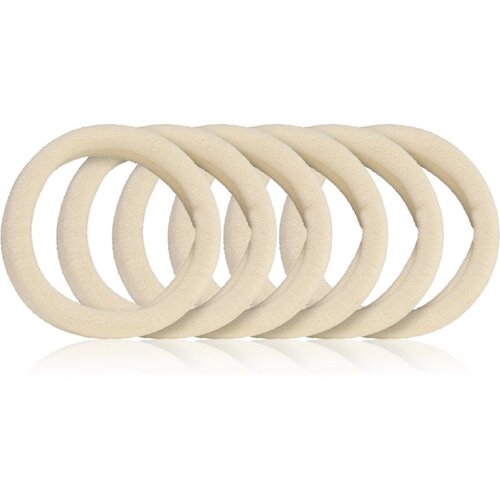 BrushArt Hair Band elastike za lase 6 ks Beige 6 kos Cene