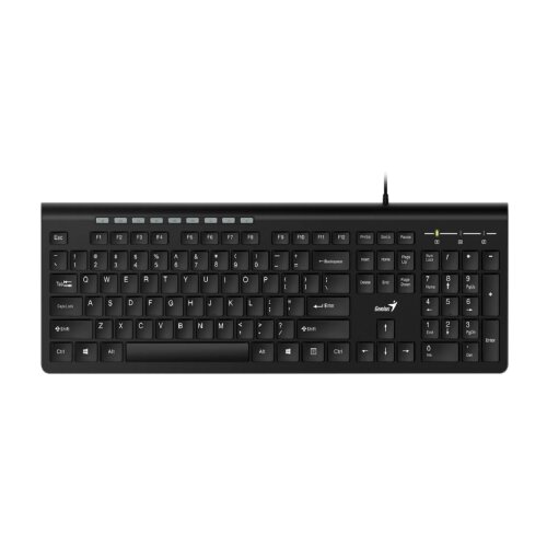 Genius SlimStar 230II Tastatura Crna Slike