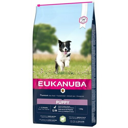 Eukanuba hrana za pse puppy small/medium breeds lamb&rice 2.5kg Cene