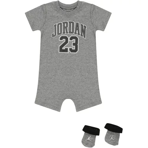 Jordan Komplet pegasto siva / črna / bela