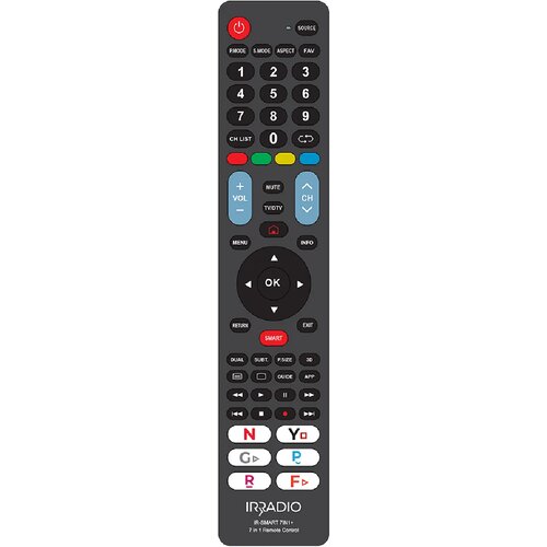 Melchioni Univerzalni daljinski upravljač iRadio 7U1 za Samsung, LG, Sony, Philips, Panasonic, Sharp i Toshiba TV Cene