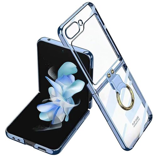 Futrola ring lines za samsung F731B galaxy z flip 5 5G/ plava Slike