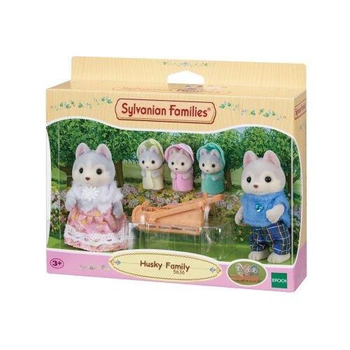 SYLVANIAN Set Lutaka Sylvanian Families The Husky Family Slike