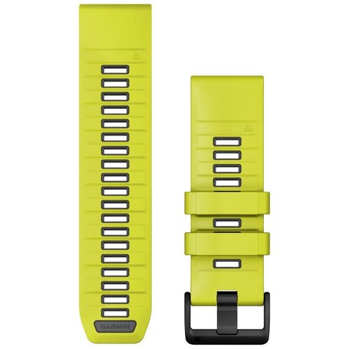 Garmin remen za sat QuickFit 26 mm, Amp Yellow / grafitni silikon Cene
