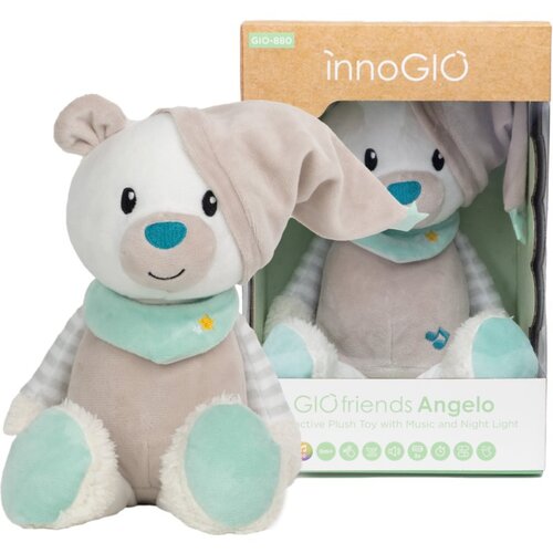 innoGIO GIOfriends Interactive Plush Toy tješilica s melodijom Angelo 1 kom Cene
