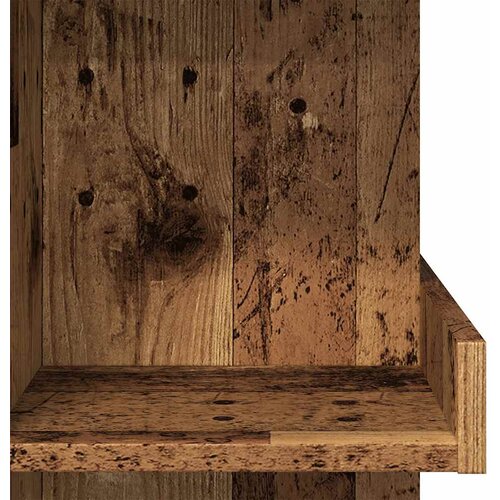 Barski stol sa policom za odlaganje Staro drvo 100x48x101,5 cm Slike