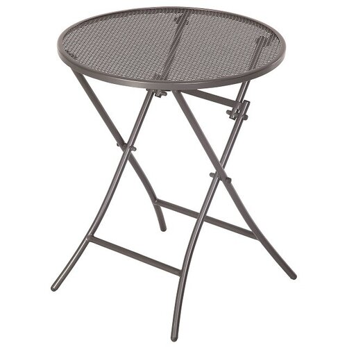 V sklopivi stol cafe latte (promjer: 60 cm, metalna mreža) Slike