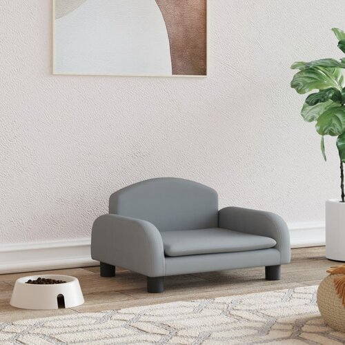 vidaXL Krevet za pse svjetlosivi 50x40x30 cm od tkanine Cijene