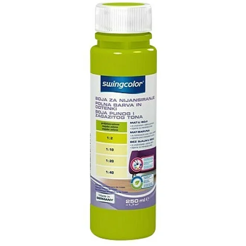 SWINGCOLOR Boja za nijansiranje (250 ml, Zelene boje)