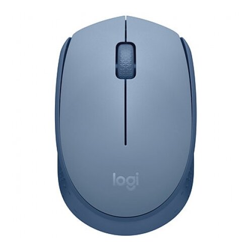 Logitech M171 Wireless Mouse Blue Gray Cene