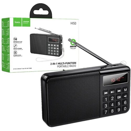 hoco. Radio prijemnik, džepni, AM/FM, MP3, Bluetooth - HI50 Cijene
