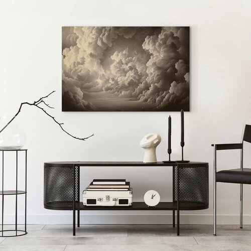  Slika - Whisper of Illuminated Clouds: Soft Play of Light in the Theater of the Heavens 90x60 Cijene