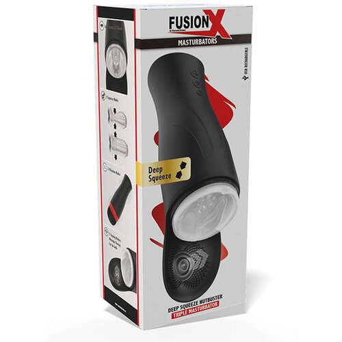 FusionX by Hidden Desire Trojni masturbator &amp;quot;Super Suction Nutbuster&amp;quot; (R16975) Slike