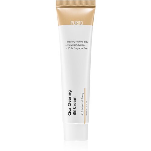 PURITO Cica Clearing BB krema s UVA i UVB filterom nijansa 13 Neutral Ivory 30 ml Slike