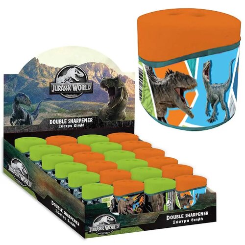 Luna Jurassic World: Dvostruki &amp;scaron;iljilo za olovke s rezervoarom Velociraptor 1 komad Slike