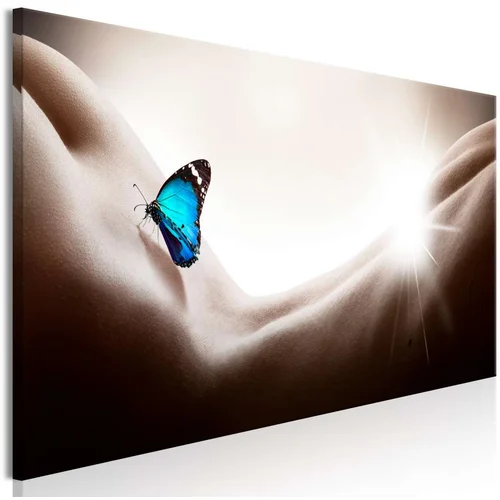  Slika - Woman and Butterfly (1 Part) Narrow 135x45