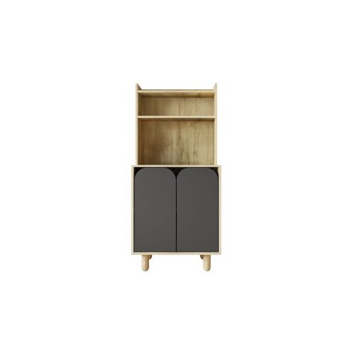 Hanah home vi&amp;scaron;enamenska samostojeća polica parma 2 sapphire hrast anthracite Slike