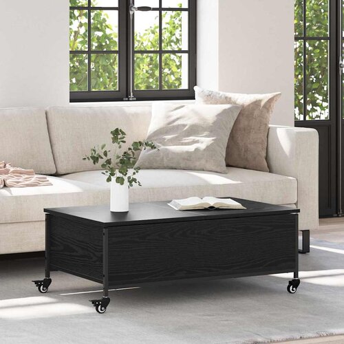  Kava Stol Crni hrast 91 x 55 x 32 cm Konstruirano drvo Cijene